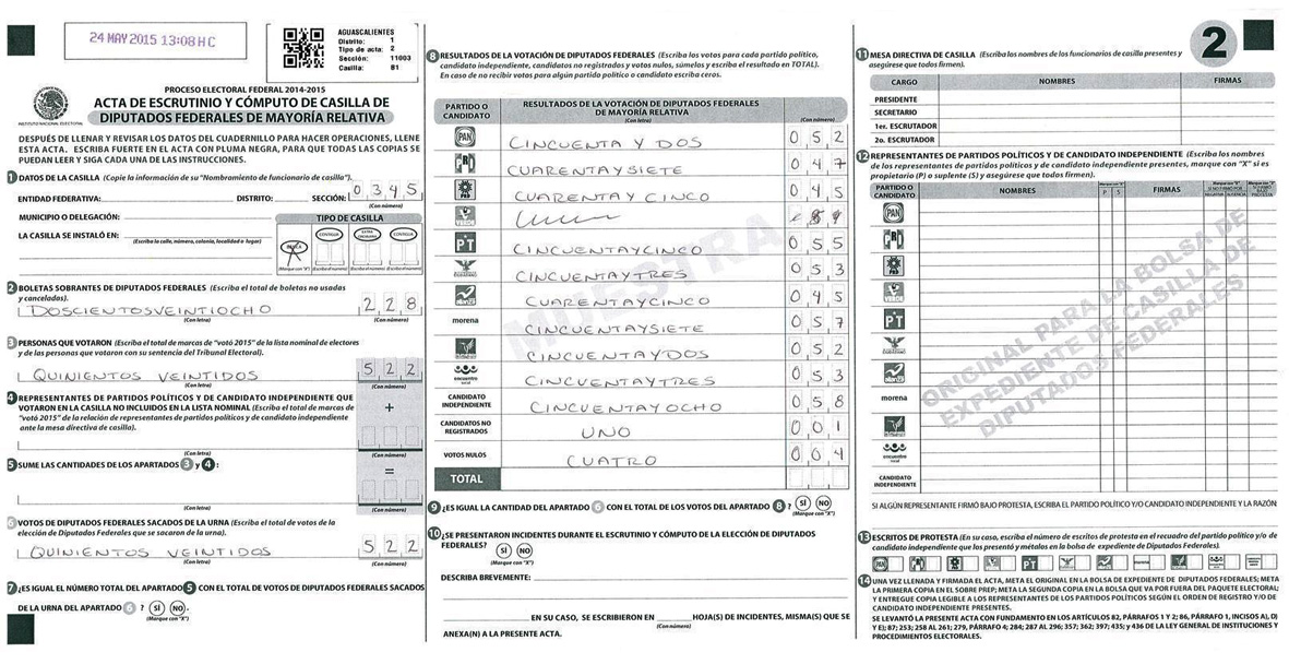 Programa de Resultados Preliminares