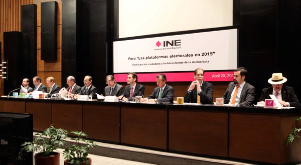 Primer Foro de análisis Las plataformas electorales en 2015.