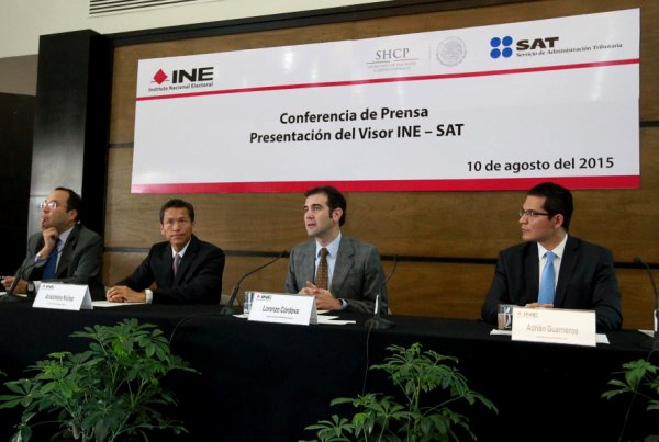 Conferencia de Prensa Presentación del Visor INE-SAT.