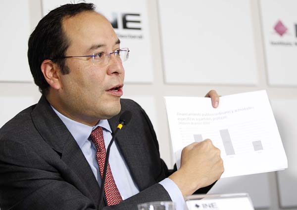 Consejero Electoral Ciro Murayama Rendón.