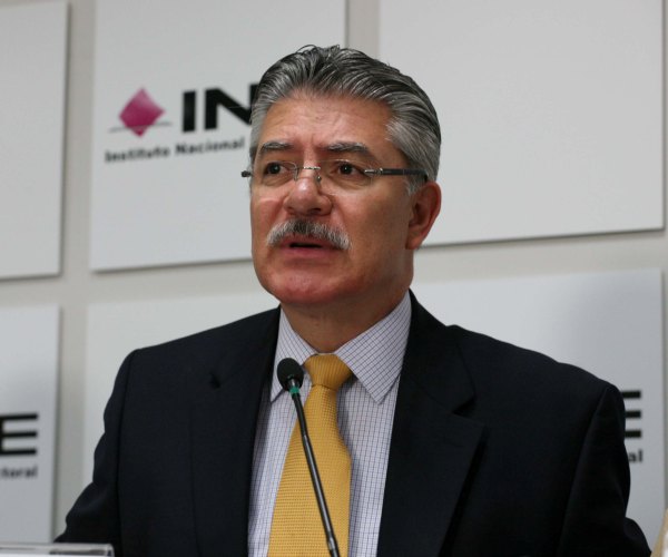Consejero Electoral Arturo Sánchez Gutiérrez.