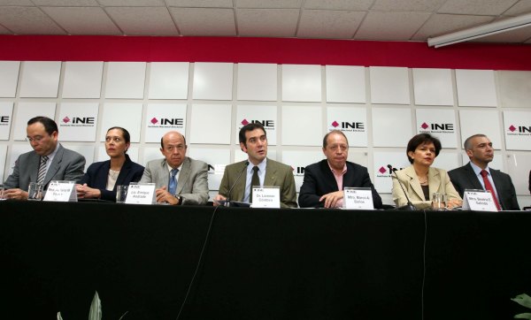 Pronunciamiento de las y los Consejeros Electorales del INE.