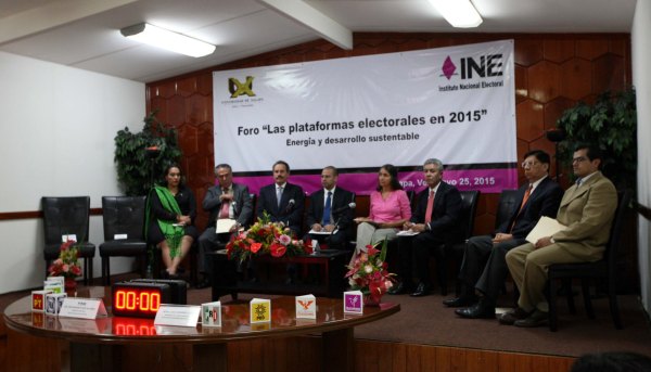 Sexto Foro “Las Plataformas Electorales  2015“. Energía  y Desarrollo Sustentable.