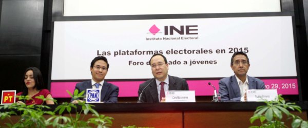 Octavo foro Las Plataformas Electorales 201 Foro destinado a jóvenes.