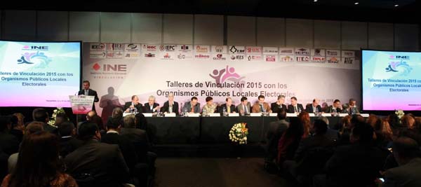 Inauguración Taller de Vinculación 2015 con los Organismos Públicos Locales Electorales.