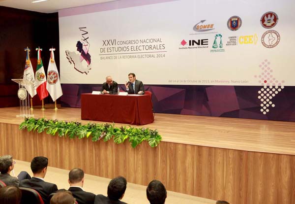 XXVI Congreso Nacional de Estudios Electorales Balance de la Reforma Electoral 2014.