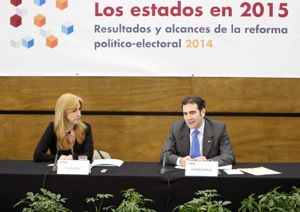 Conferencia Magistral Los estados en 2015. Resultados y alcances de la reforma político electoral 2014.