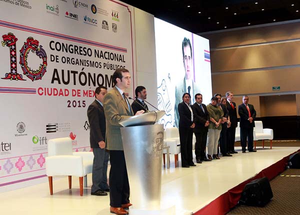 Clausura del 10° Congreso Nacional de Organismos Públicos Autónomos OPAM.