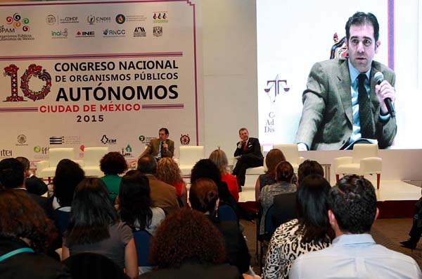 Conferencia Magistral del Consejero Presidente del INE Lorenzo Córdova Vianello en el 10° Congreso Nacional de Organismos Públicos Autónomos OPAM.