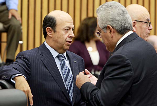 Consejeros Electorales  Enrique Andrade González y  Javier Santiago Castillo.