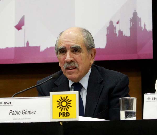 Pablo Gómez (PRD)