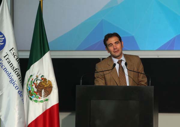 Consejero Electoral Lorenzo Córdova Vianello en la inauguración del 4° Congreso Internacional de Ciencia Política. 