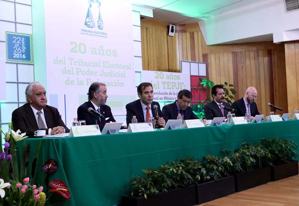 20 Aniversario del Tribunal Electoral  del Poder Judicial de la Federación.