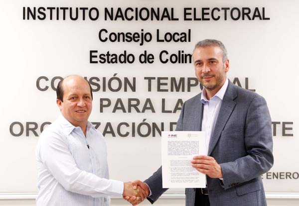 Comisión Temporal del INE encargada de la organización del debate de la candidata y los candidatos al Gobierno de Colima