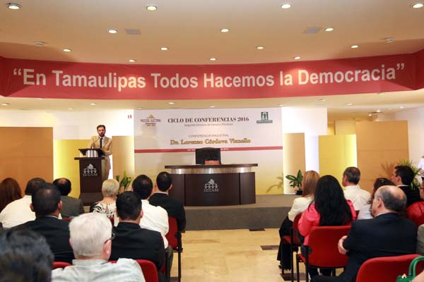 EV201602-22_01-l	“Conferencia Inaugural: El Proceso Electoral Ordinario en Tamaulipas 2015-2016 en el marco del Ciclo de Conferencias 2016. Segunda Semana de Derecho Electoral. 