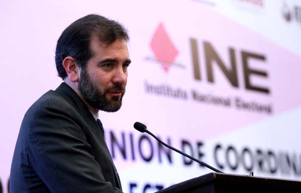 Consejero Presidente del INE Lorenzo Córdova Vianello.

