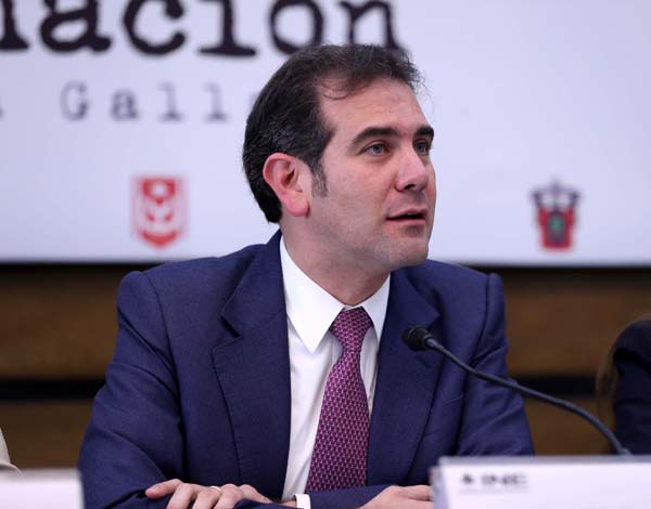  Consejero Presidente del INE Lorenzo Córdova Vianello.