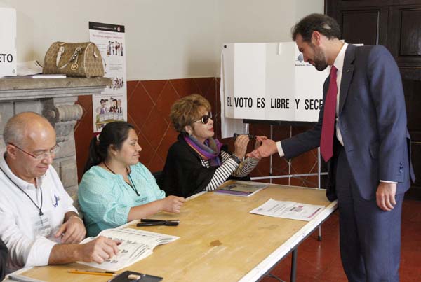 Votación del Consejero Presidente del INE Lorenzo Córdova Vianello.

