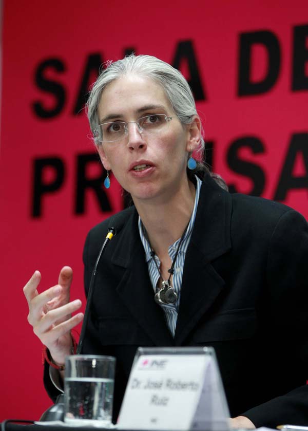 Consejera Electoral Pamela San Martín Ríos y Valles.



