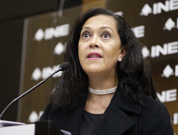 Consejera Electoral Adriana Favela Herrera. 