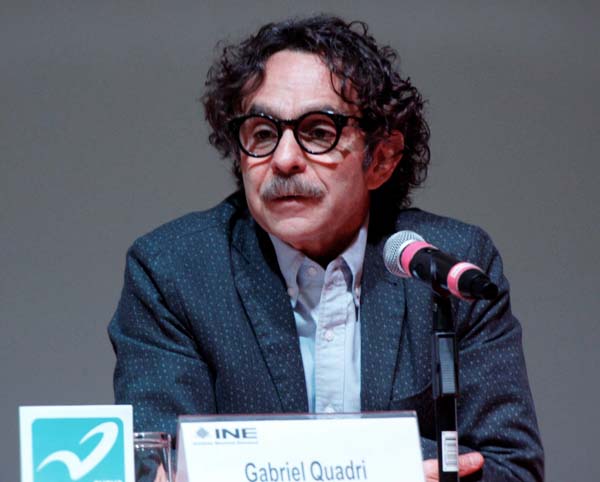 Candidato Nueva Alianza  Gabriel Quadri.