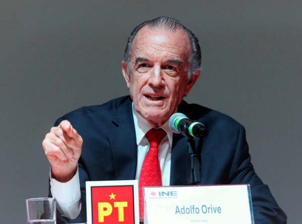  Candidato PT Adolfo Orive Bellinger
