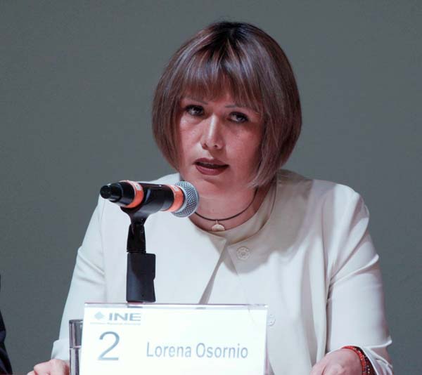 Candidata Independiente   2   Lorena Osornio Elizondo.