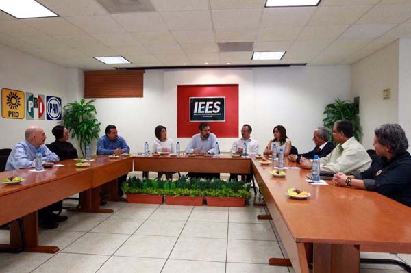 Reunión con Instituto Electoral del Estado de Sinaloa