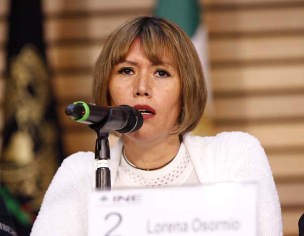 Candidato Independiente (2) Lorena Osornio Elizondo.