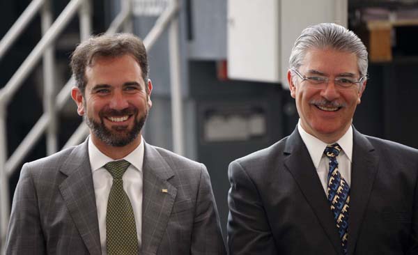 Consejero Presidente del INE Lorenzo Córdova Vianello y Consejero Electoral Arturo Sánchez Gutiérrez.