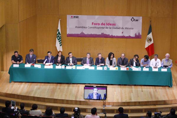  Cuarto Foro de ideas para Candidatos a la Asamblea Constituyente. Tema: Jefatura de Gobierno de la Ciudad de México: facultades, relación con otros poderes y coordinación metropolitana.