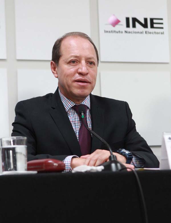  Consejero Electoral Marco Antonio Baños