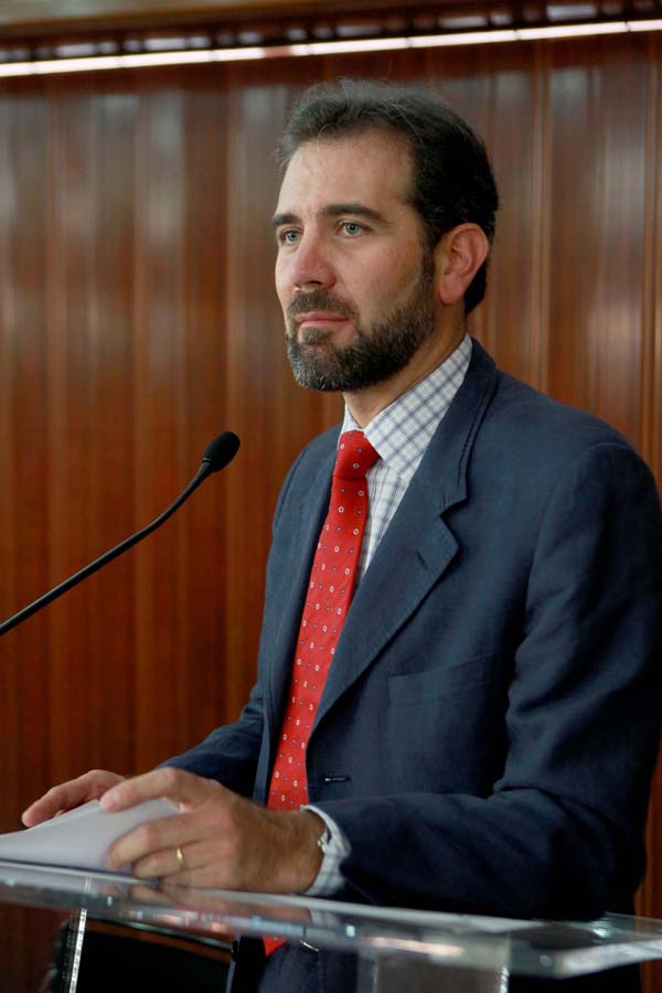 Consejero Presidente del INE Lorenzo Córdova Vianello