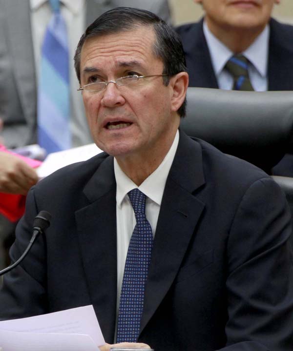 Secretario Ejecutivo Edmundo Jacobo Molina.