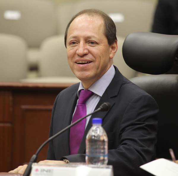 Consejero Electoral  Marco Antonio Baños Martínez.
