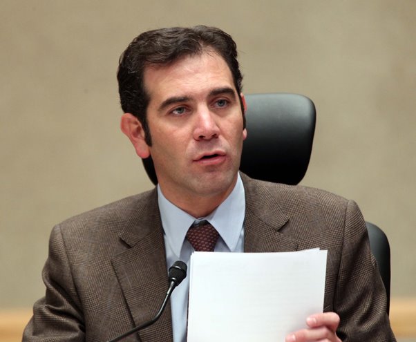 Lorenzo Córdova Vianello Consejero Presidente del INE.
