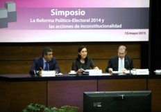 Realizan INE, TEPJF y SCJN Simposio “La Reforma Político-Electoral 2014 y  las Acciones de Inconstitucionalidad”