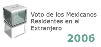 Voto de los mexicanos en el extranjero 2006