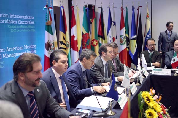 Inauguración.  XI Reunión Interamericana de Autoridades Electorales.