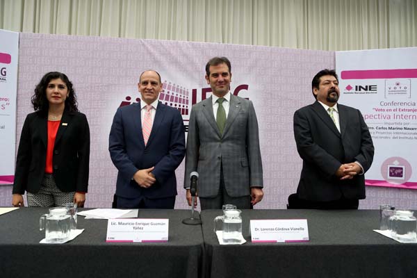 Gira de trabajo del Consejero Presidente Lorenzo Cordova Vianello en el estado de Guanajuato.