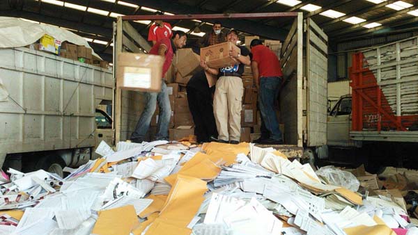 Inicio de destrucción de boletas y documentación electoral utilizada en la Elección de la Asamblea Constituyente de la Ciudad de México.