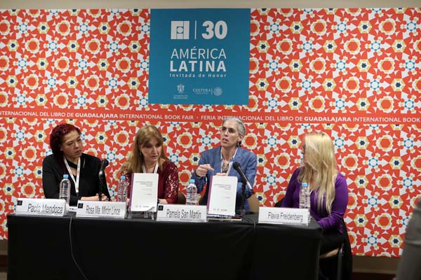 Presentación del Libro Los Sistemas de Partidos en América Latina 1978-2015  en la Feria Internacional del Libro, Guadalajara 2016.