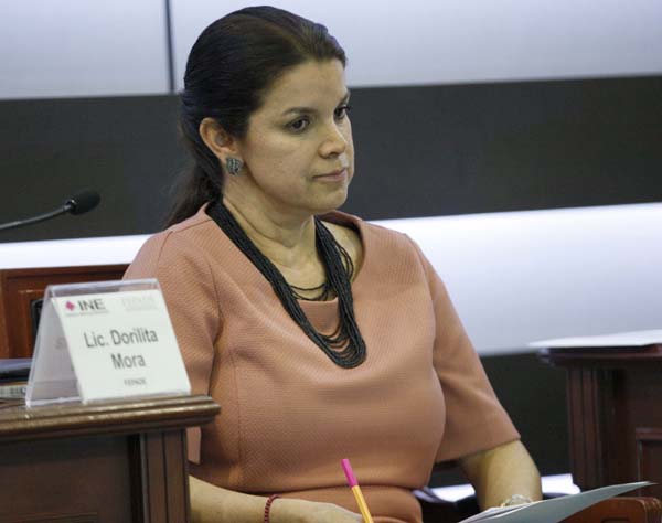 Dorilita Mora Jurado Directora General de Política Criminal y Vinculación en Materia de Delitos Electorales de la FEPADE.