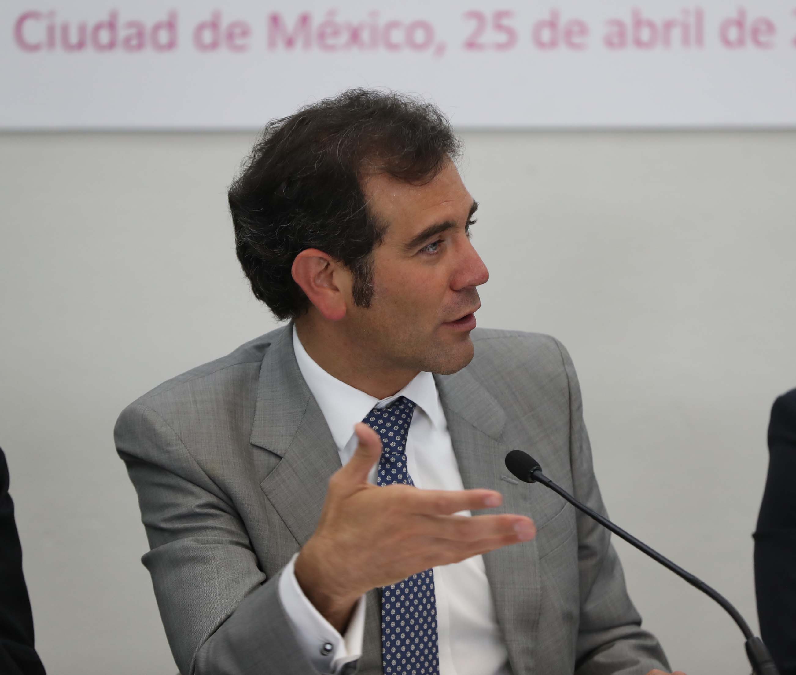 Lorenzo Córdova Vianello Consejero Presidente del INE.