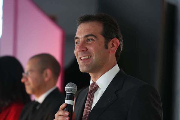 Consejero Presidente Lorenzo Córdova Vianello.