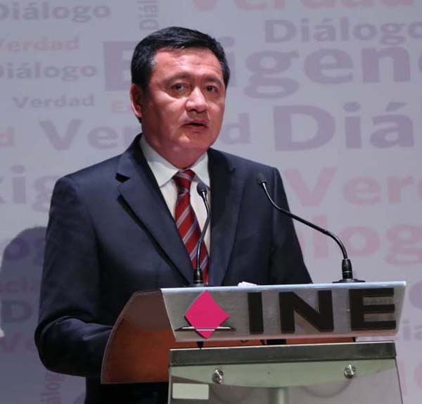 Secretario de Gobernación Miguel Ángel Osorio Chong.