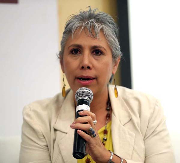 Lucia Lagunes, Directora de CIMAC noticias, Periodismo con Perspectiva de Género. 