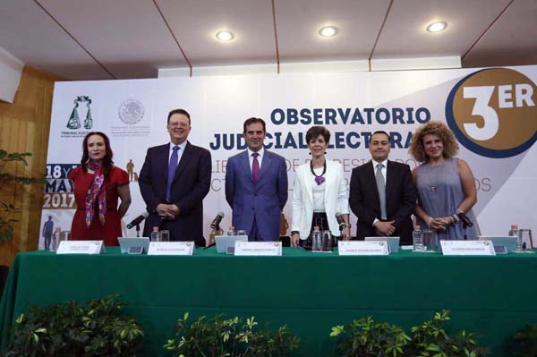  Inauguración del 3er Observatorio Judicial Electoral.