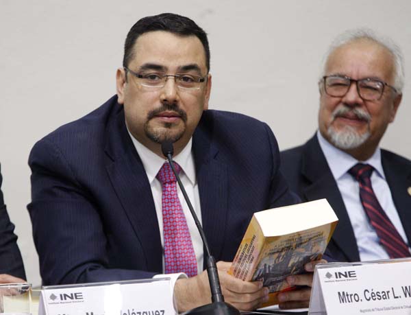 César Lorenzo Wong Meraz, Magistrado del Tribunal Estatal de Chihuahua y Presidente de la Asociación de Salas y Tribunales Electorales de la República Mexicana.