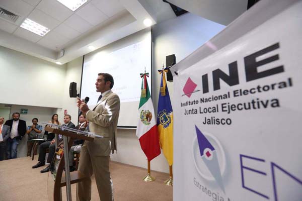 Lorenzo Córdova Vianello, Consejero Presidente del INE en la Presentación de la Estrategia Nacional de Cultura Cívica 2017-2023 (ENCCIVICA).